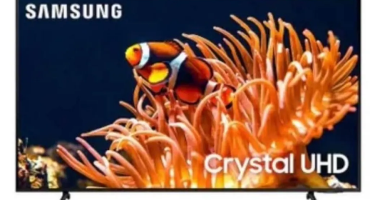 SAMSUNG 75″ Crystal UHD 4K Smart TV DU 8000