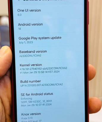 SAMSUNG GALAXY A23 5G 2 sim with eSim for sale