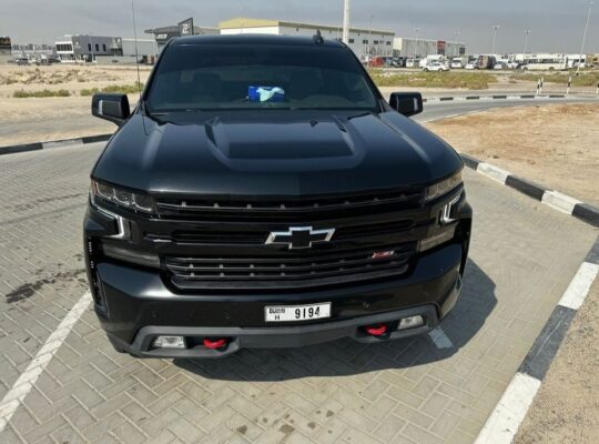 Chevrolet Silverado trail boss coupe 2020 Gcc