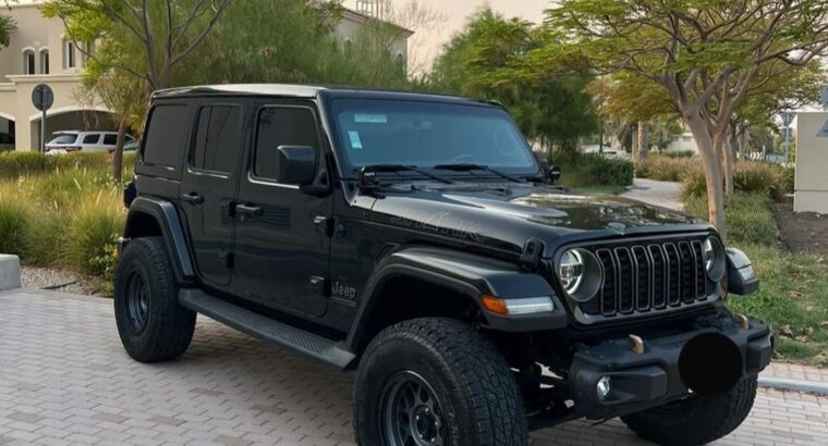 Jeep wrangler 2021 USA imported fully loaded