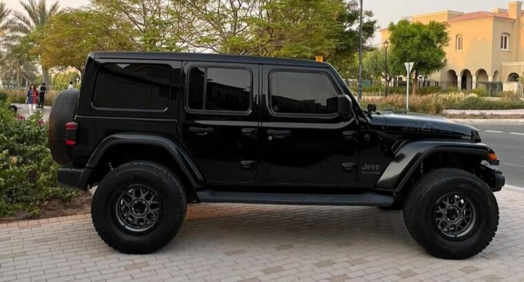 Jeep wrangler 2021 USA imported fully loaded
