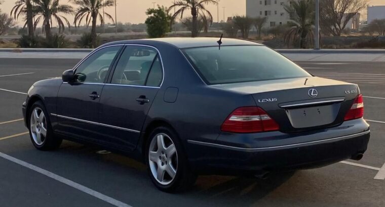 Lexus LS430 half ultra 2004 USA imported for sale