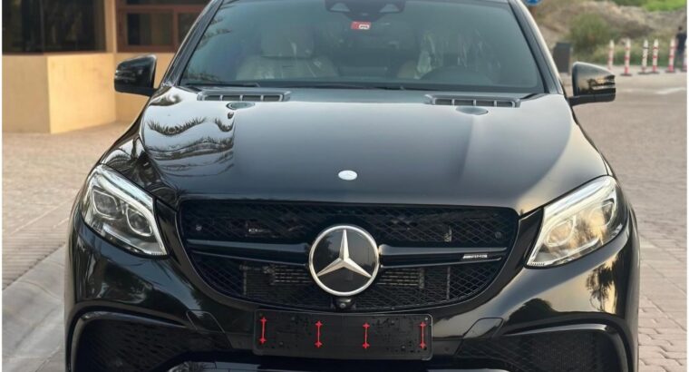 Mercedes GLE63s AMG 2017 Gcc for sale