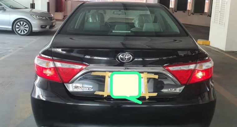 Toyota camry 2016 USA imported for sale