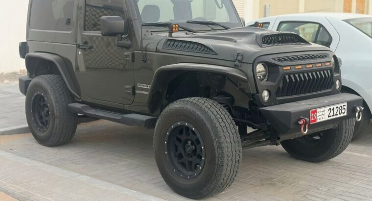 Jeep wrangler sport coupe 2015 Gcc for sale