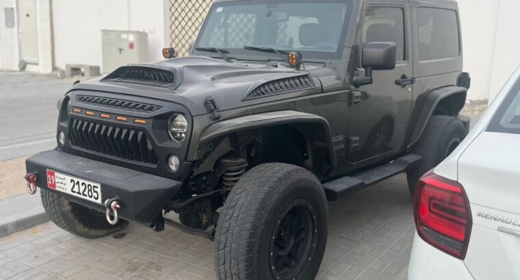 Jeep wrangler sport coupe 2015 Gcc for sale