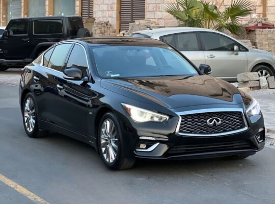 Infiniti Q50 luxe 3.0T 2018 usa imported