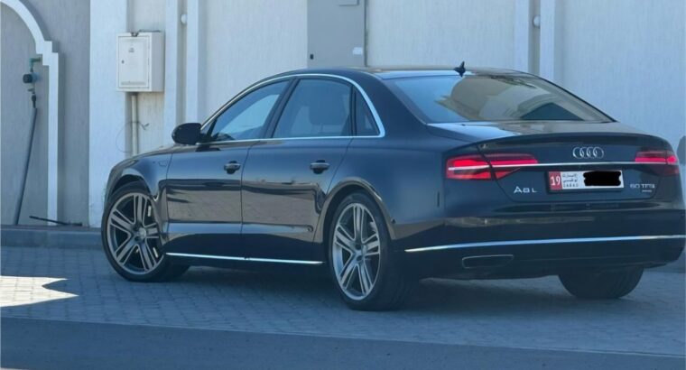 Audi A8L Full option 2015 Gcc for sale