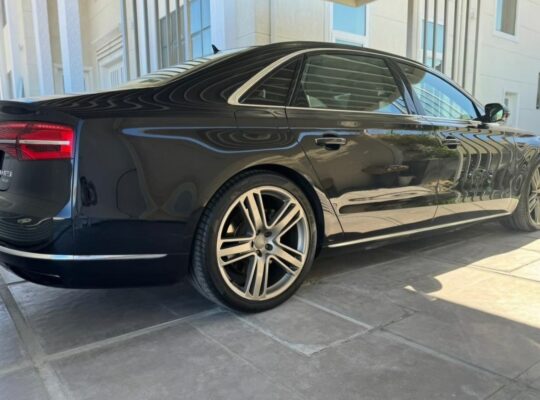 Audi A8L Full option 2015 Gcc for sale