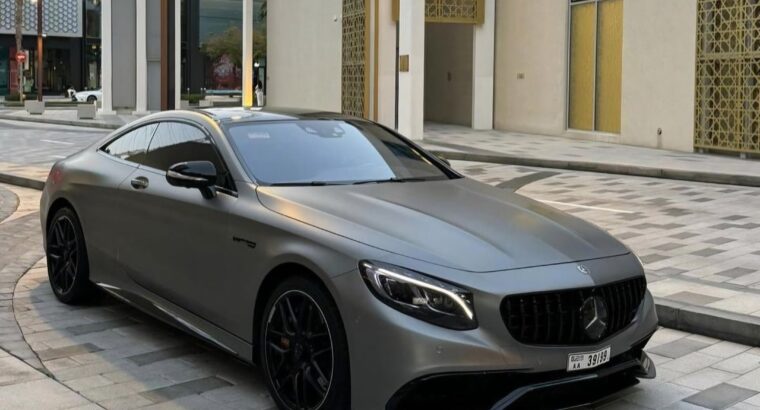 Mercedes S63 AMG 2015 full option
