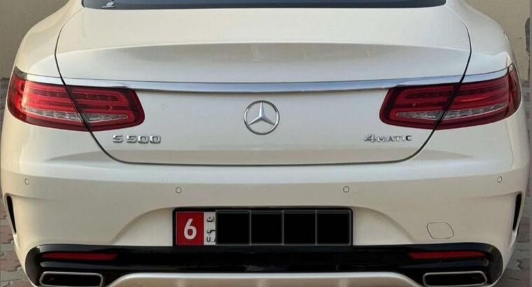 Mercedes S500 coupe Full option 2016 for sale
