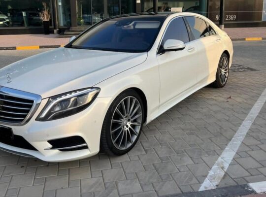 Mercedes S500 full option 2016 In good condition