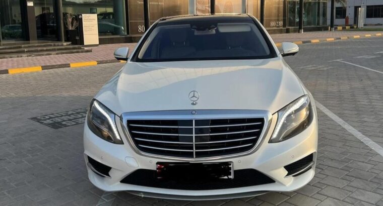 Mercedes S500 full option 2016 In good condition
