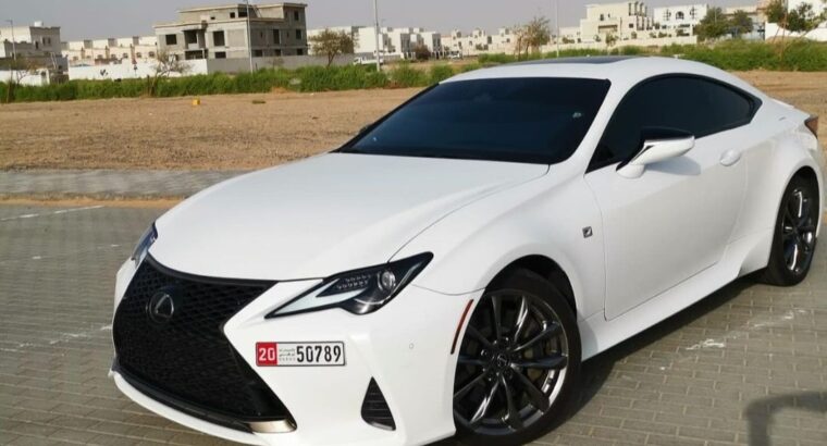 Lexus RC300 F sport 2022 USA imported