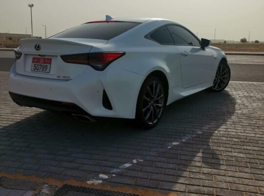 Lexus RC300 F sport 2022 USA imported