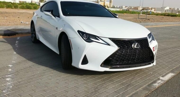 Lexus RC300 F sport 2022 USA imported