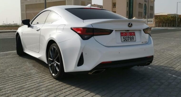 Lexus RC300 F sport 2022 USA imported