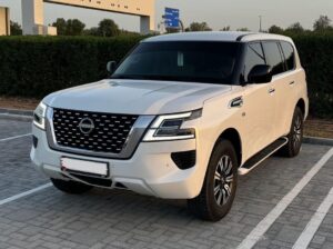 Nissan patrol base option 2023 in good condition