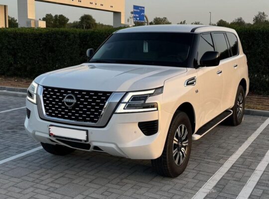 Nissan patrol base option 2023 in good condition