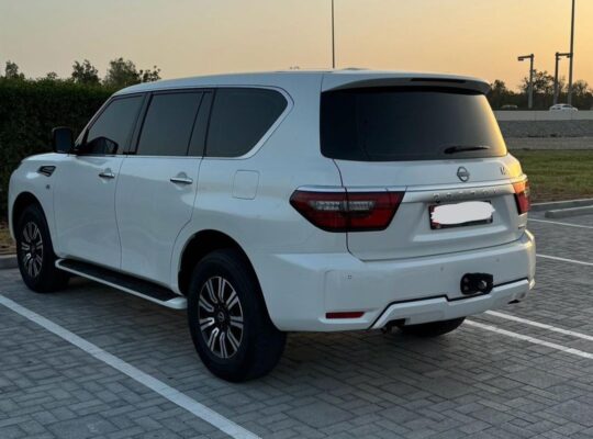 Nissan patrol base option 2023 in good condition