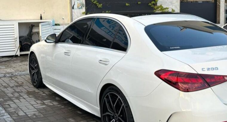 Mercedes C200 full option 2022 Gcc for sale