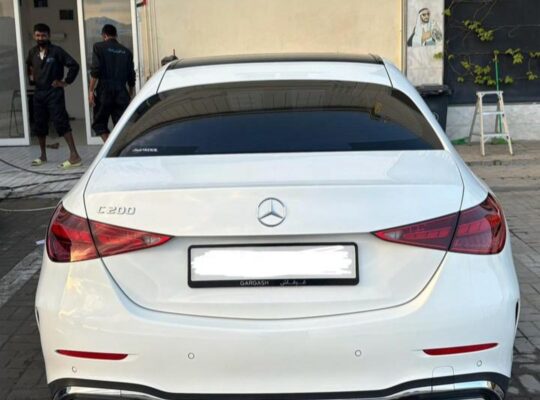 Mercedes C200 full option 2022 Gcc for sale