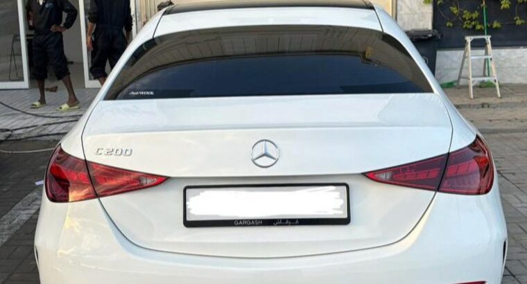 Mercedes C200 full option 2022 Gcc for sale