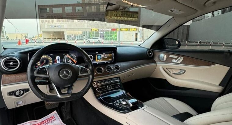 Mercedes E300 full option 2017 USA imported