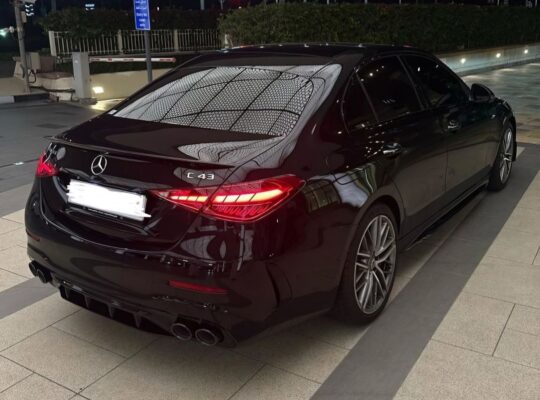 Mercedes C43 fully loaded 2023 Japan imported