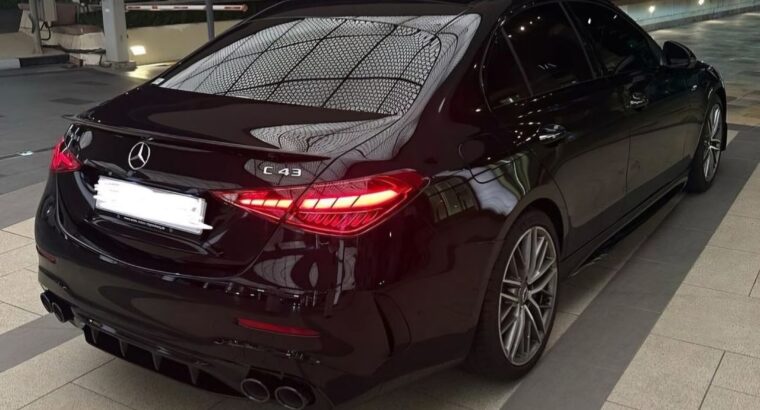 Mercedes C43 fully loaded 2023 Japan imported