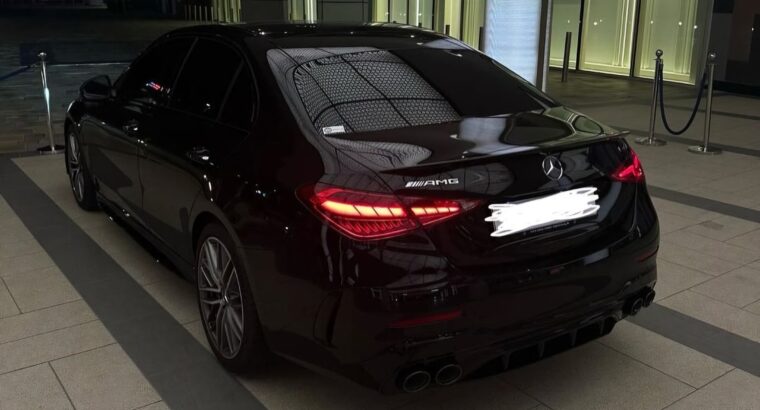 Mercedes C43 fully loaded 2023 Japan imported