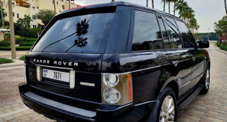 Range Rover vouge supercharge 2009 Gcc