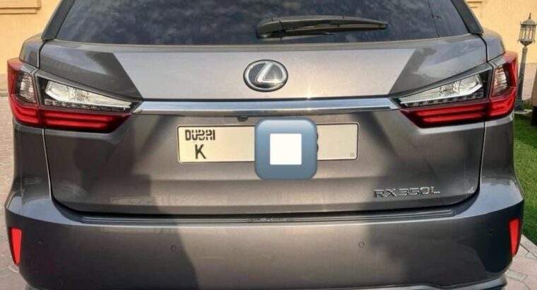 Lexus RX350 L full option 2018 USA imported
