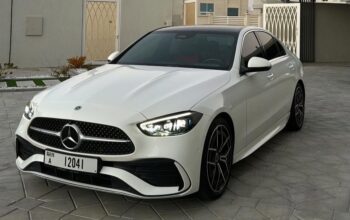 Mercedes C200 full option 2022 Gcc for sale