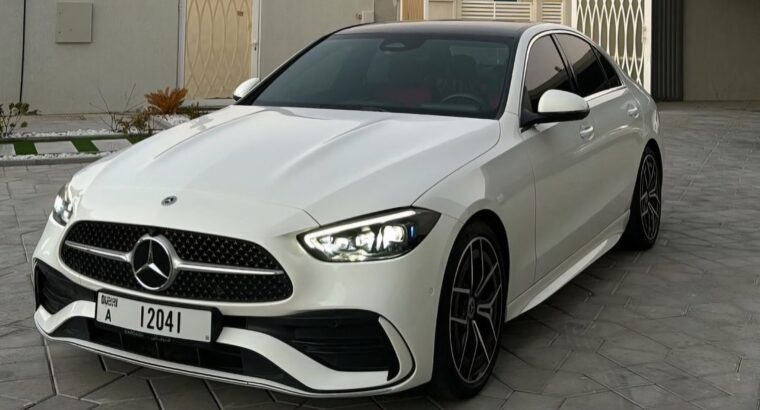 Mercedes C200 full option 2022 Gcc for sale