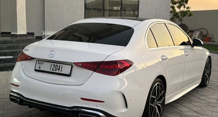 Mercedes C200 full option 2022 Gcc for sale