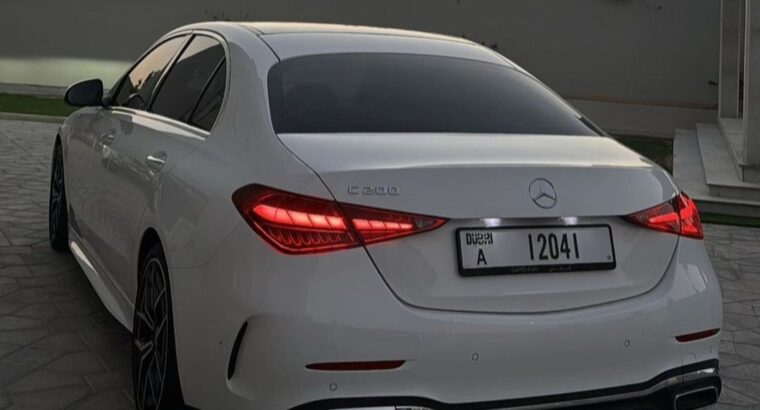 Mercedes C200 full option 2022 Gcc for sale