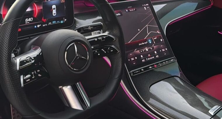 Mercedes C200 full option 2022 Gcc for sale