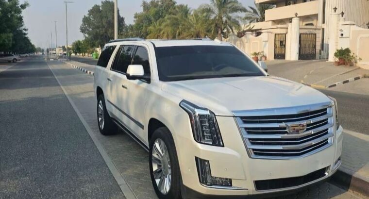 Cadillac Escalade platinum L 2017 fully loaded