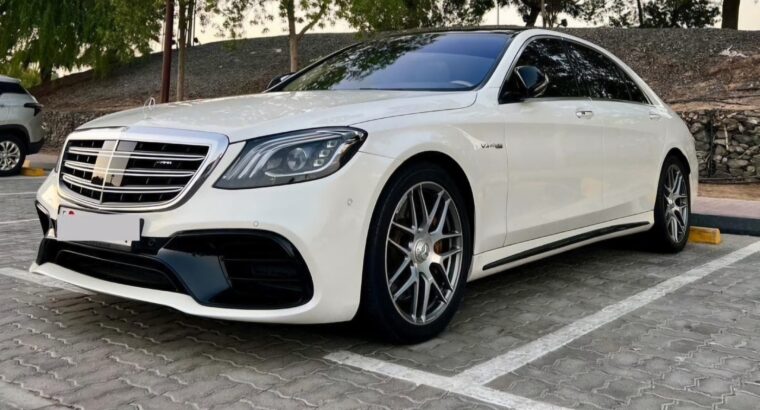 Mercedes S63 4matic 2018 Gcc for sale