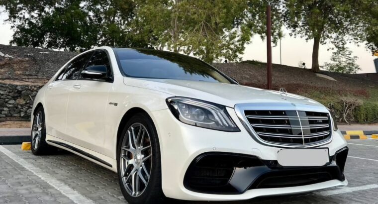 Mercedes S63 4matic 2018 Gcc for sale
