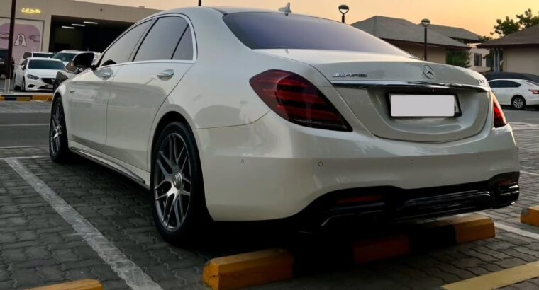 Mercedes S63 4matic 2018 Gcc for sale