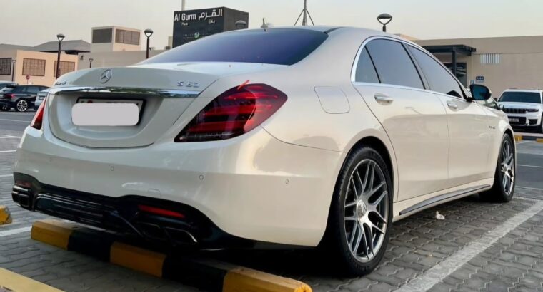Mercedes S63 4matic 2018 Gcc for sale
