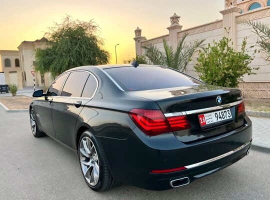 BMW 740 Li full option 2015 Gcc for sale