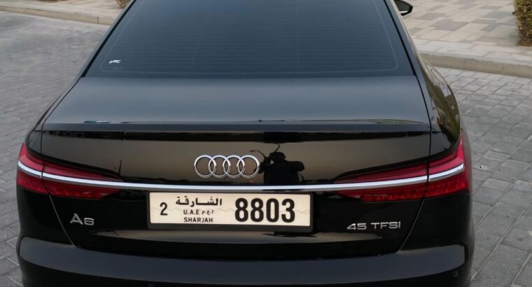 Audi A6 full option 2020 Gcc in perfect condition