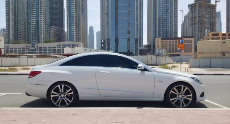 Mercedes E200 coupe 2014 Gcc for sale