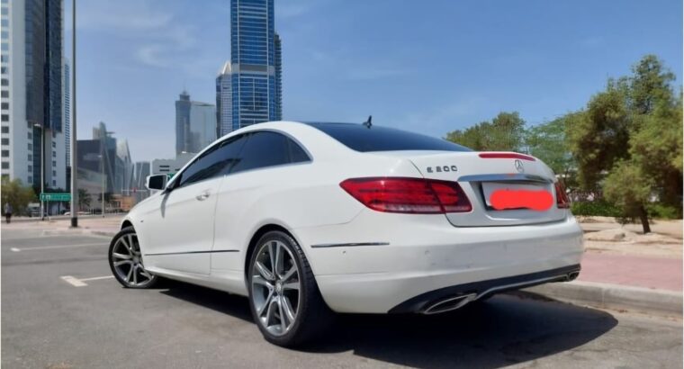 Mercedes E200 coupe 2014 Gcc for sale
