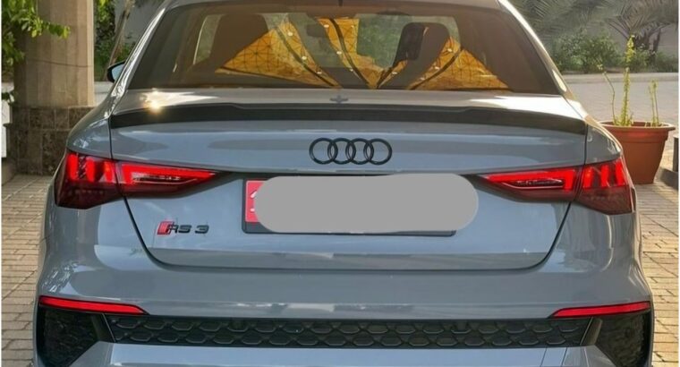 Audi RS3 fully loaded 2024 Gcc for sale
