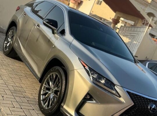 Lexus RX450 Hybrid 2017 in good condition