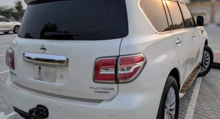 Nissan patrol platinum 2014 Gcc in good condition